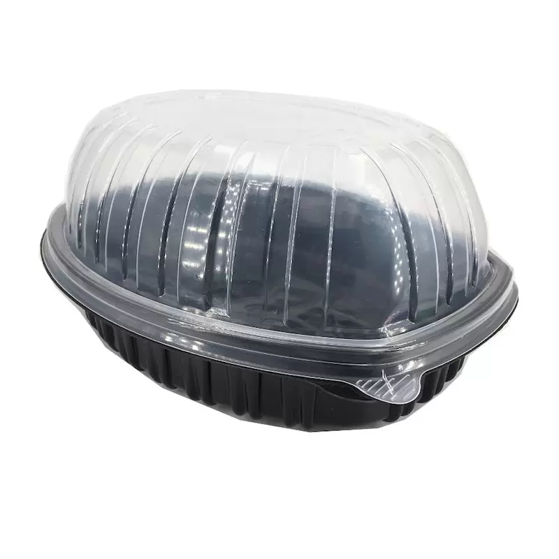 Plastikinis indas uždaromu dangčiu