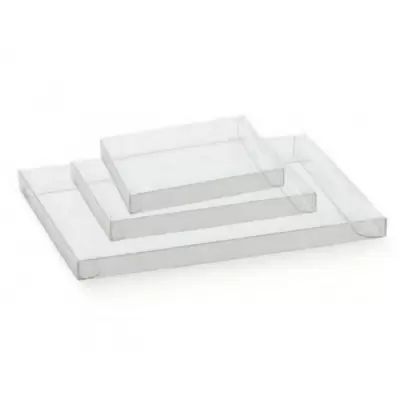 Skaidrios plokščios stačiakampės dėžutės 2