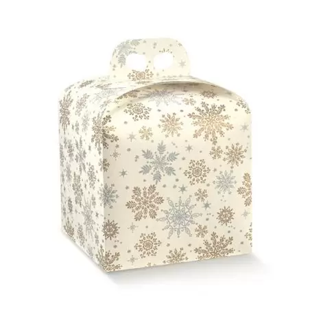 Ziemassvētku kastīte Portapanettone ar rokturi
