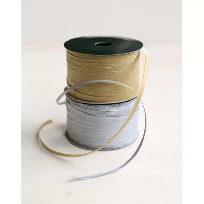 Papīrs Raffia Silver 100 m.