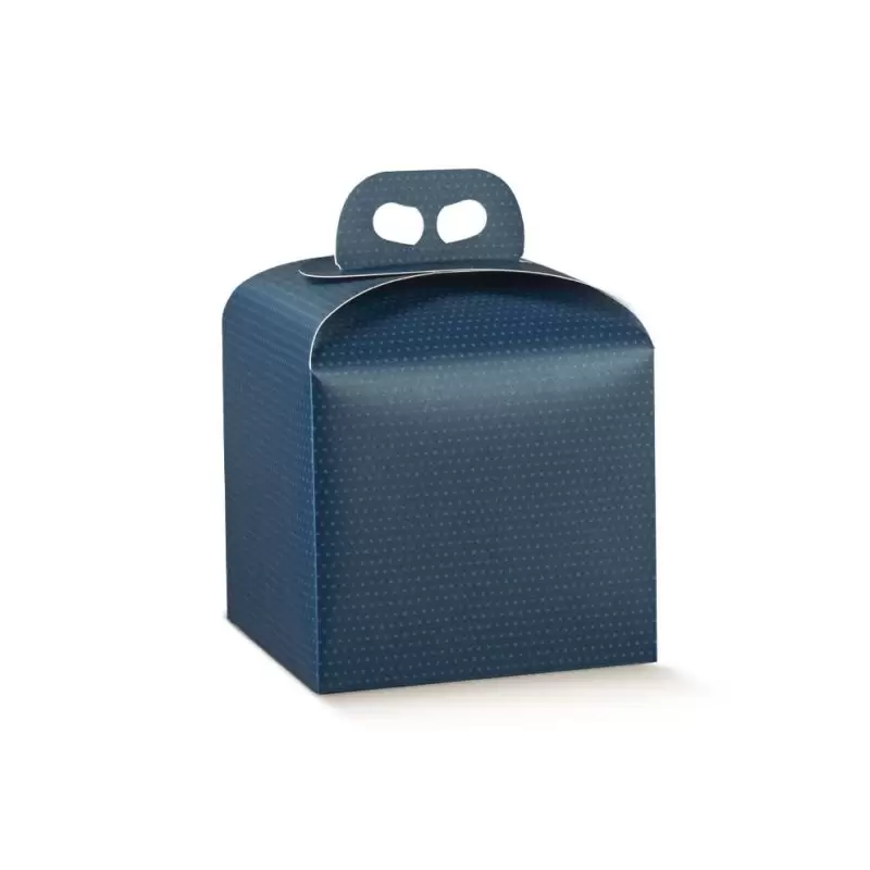 Panettone karp käepidemega sinine