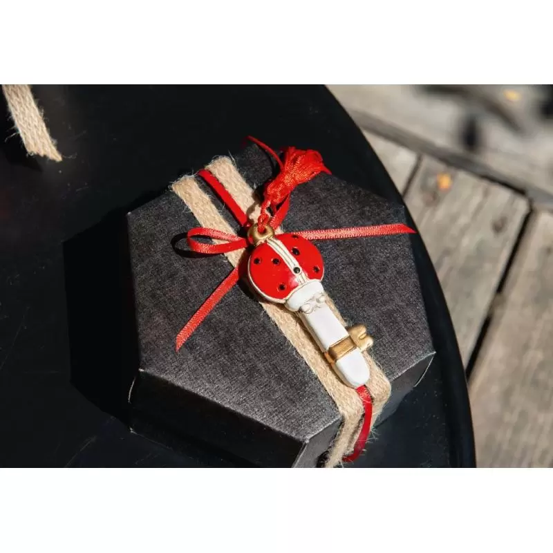 Dėžutė šešiakampė juoda