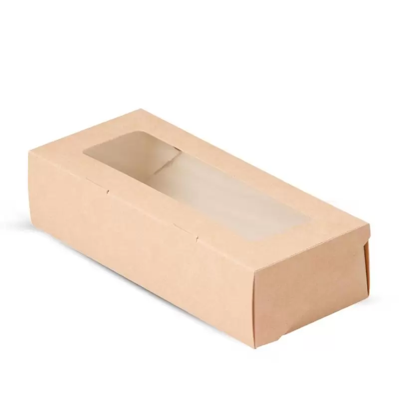 Kaste Eco ar caurspīdīgu logu 170x70x40mm