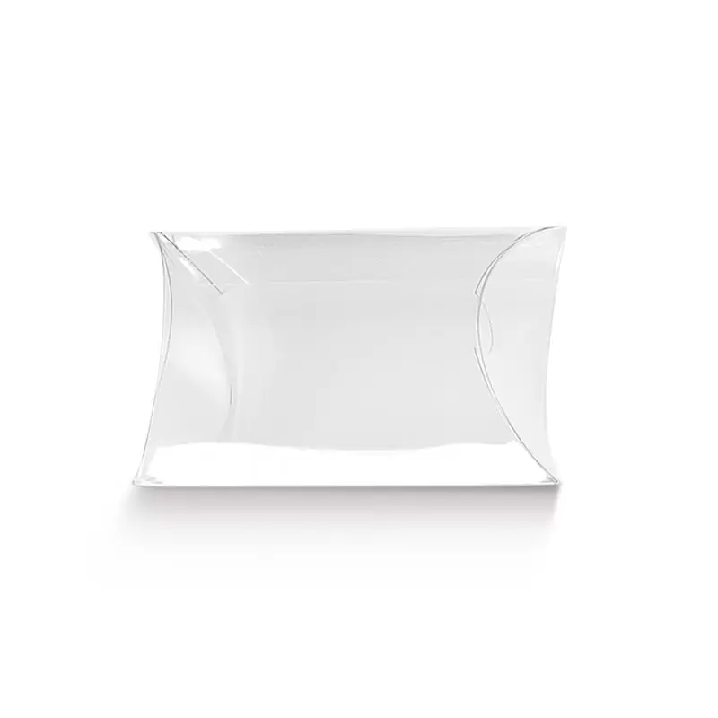 Caurspīdīga kaste spilvens