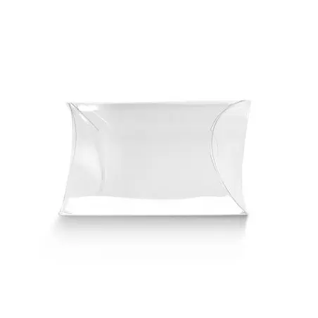 Caurspīdīga kaste spilvens