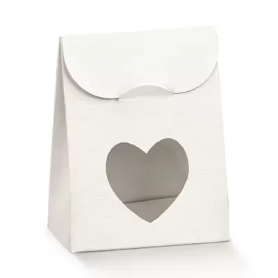 Dėžutė Sacchetto Fibra su skaidriu langeliu