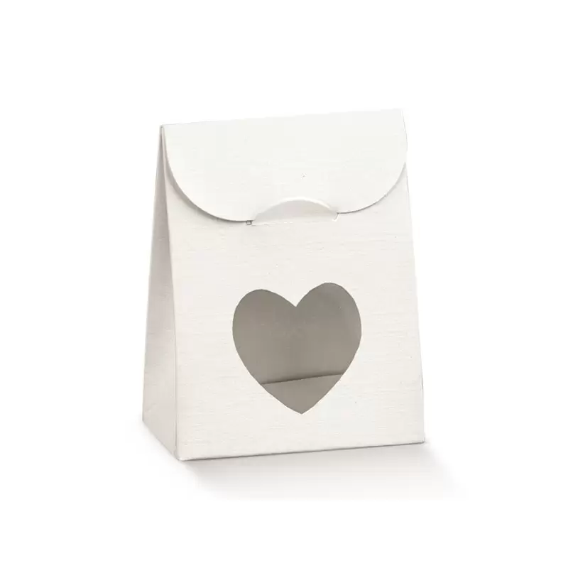 Dėžutė Sacchetto Fibra su skaidriu langeliu