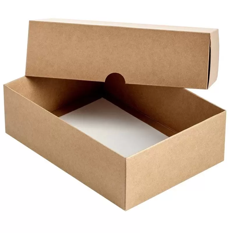 Dėžutė iš kartono dviejų spalvų 210 x 150 x 65 mm