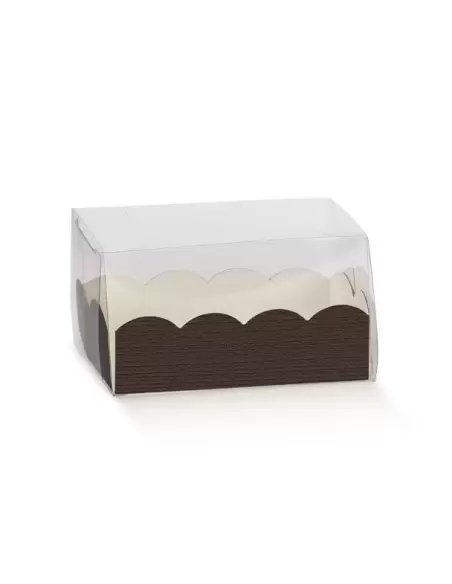 Skaidri dėžutė Macarons fibra
