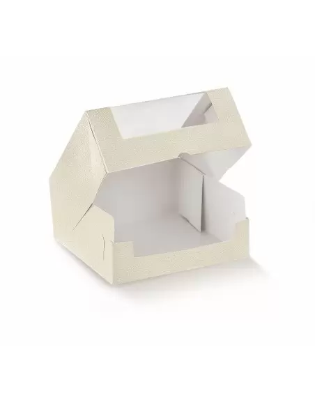 Pronta Pelle kast läbipaistva aknaga