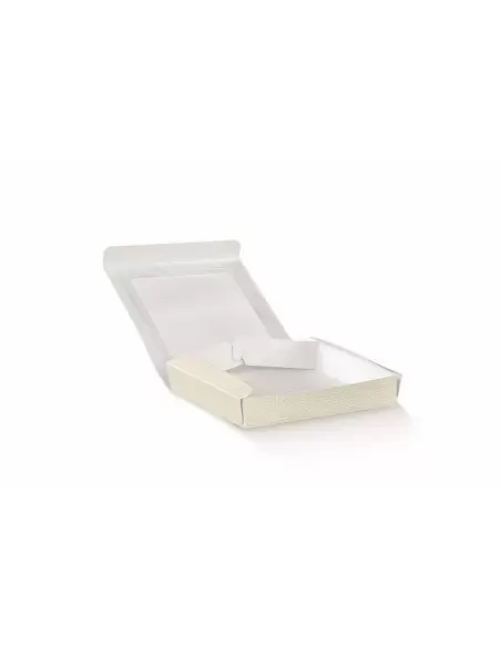 Dėžutė Pratica su skirtukais ir skaidriu pvc. langeliu