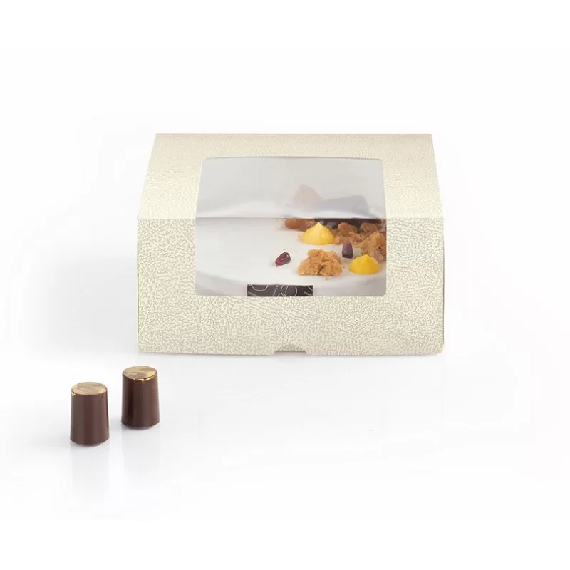 Pronta kast läbipaistva aknaga