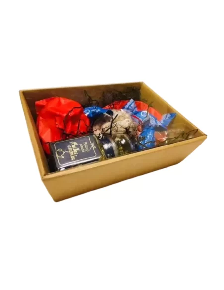 Dėžutė Conico ruda su pvc. dangteliu