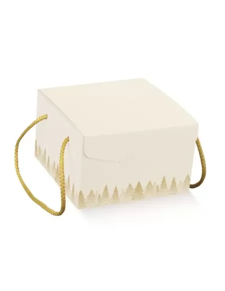 Ziemassvētku dāvanu kaste ar rokturiem Segreto