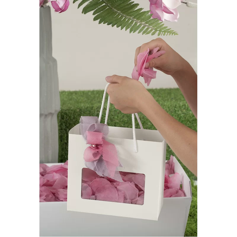 Popierinis maišelis su langeliu