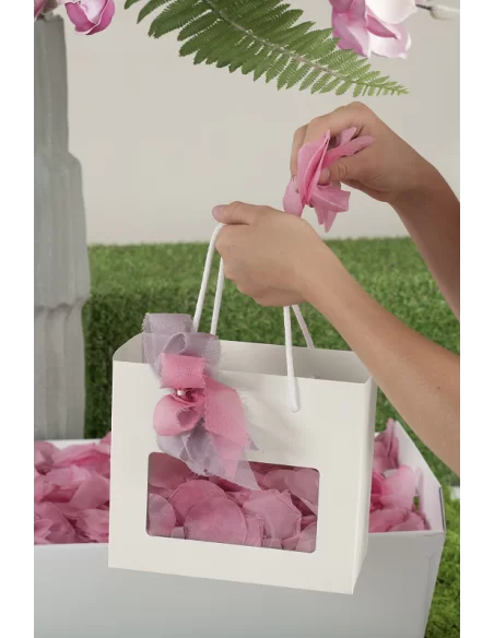 Popierinis maišelis su langeliu