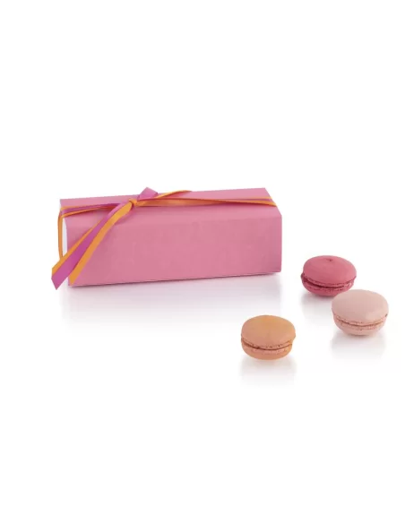 Slēgtas kastes Macarons cepumiem
