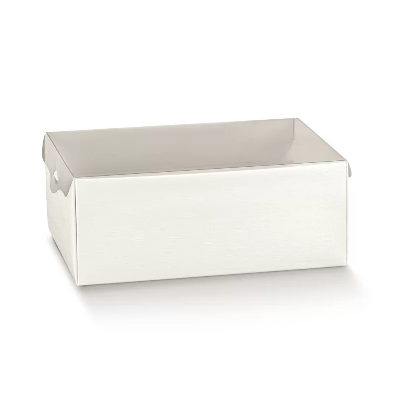 Dėžutė Dolcezza Fibra su skaidriu pvc. dangteliu