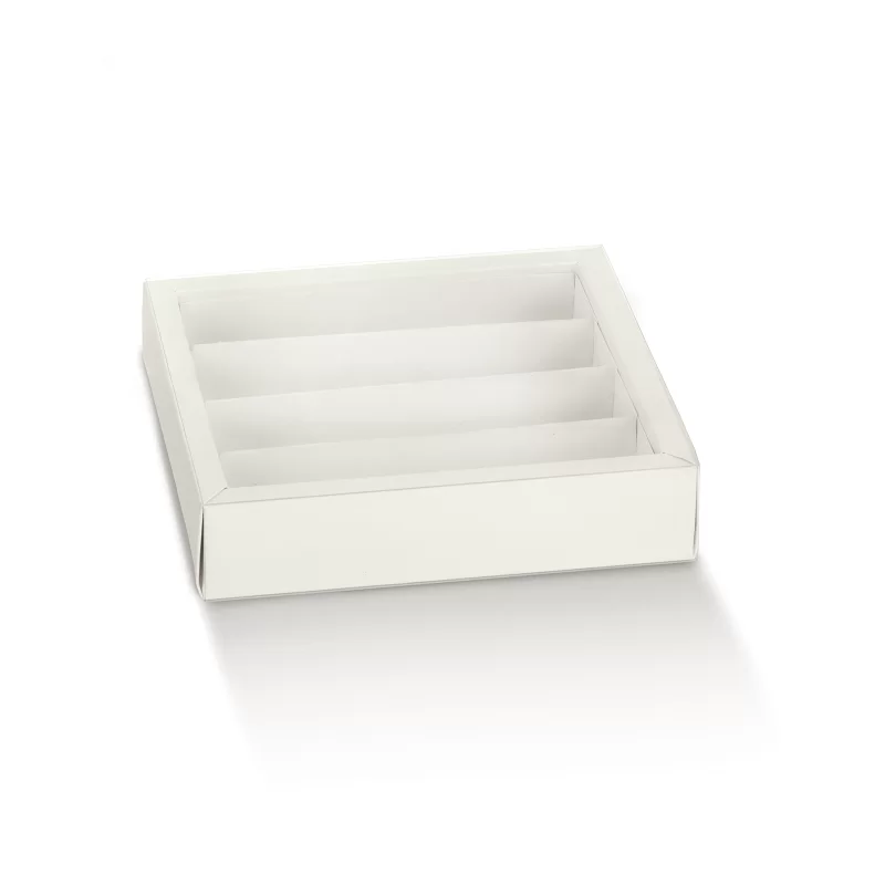 Quadretto Fibra magusate karp läbipaistva PVC-kaanega