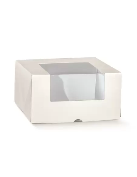 Pronta Pelle kast läbipaistva aknaga