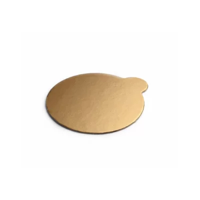 Konditerinis padėkliukas su rankenėle 8 cm.