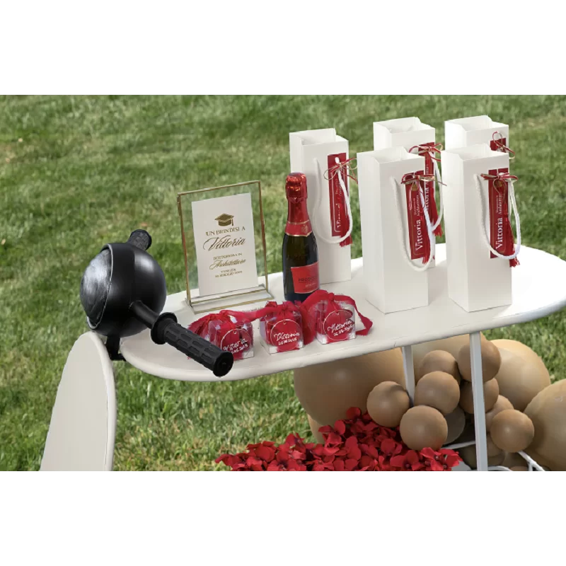 Fibra paberkott kangast käepidemetega