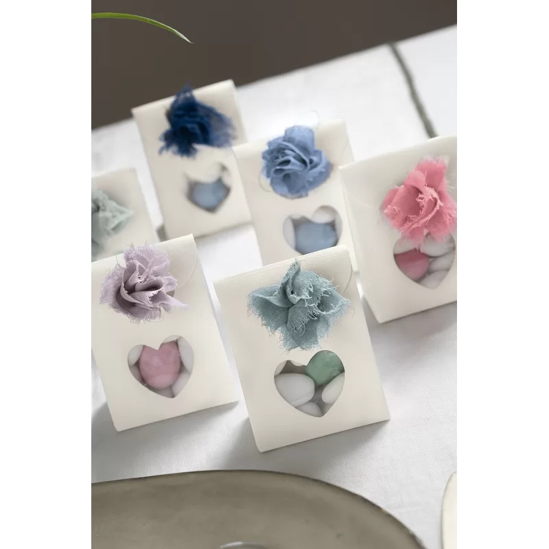 Dėžutė Sacchetto Fibra su skaidriu langeliu