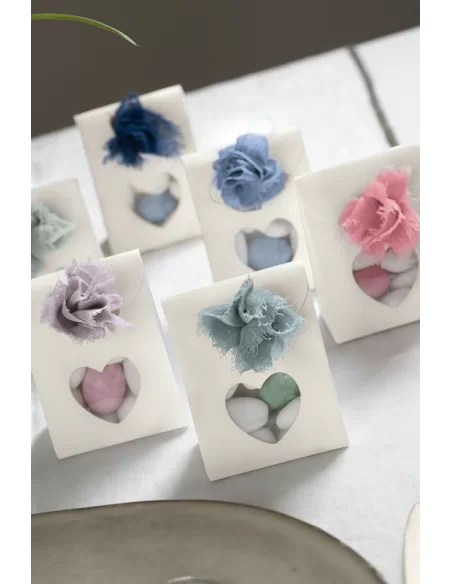 Dėžutė Sacchetto Fibra su skaidriu langeliu