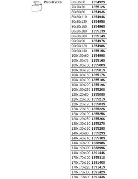 Kast Pieghevole pruun