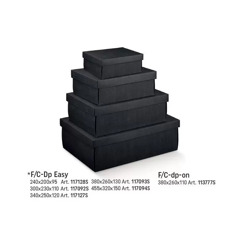 Dovanų dėžė dviejų dalių su atskiru dangteliu F/C&Easy