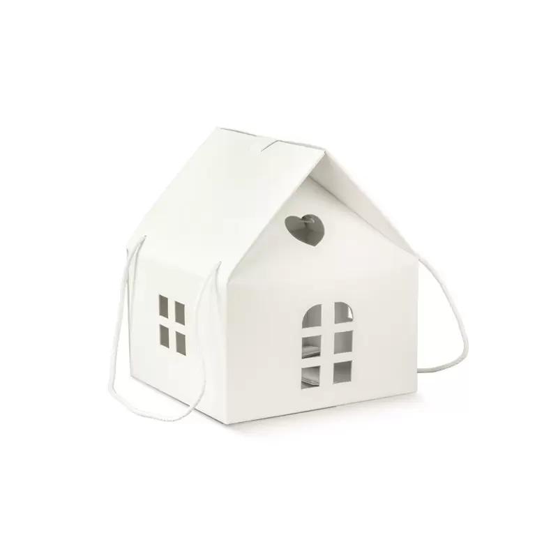 Box Casetta maja valge