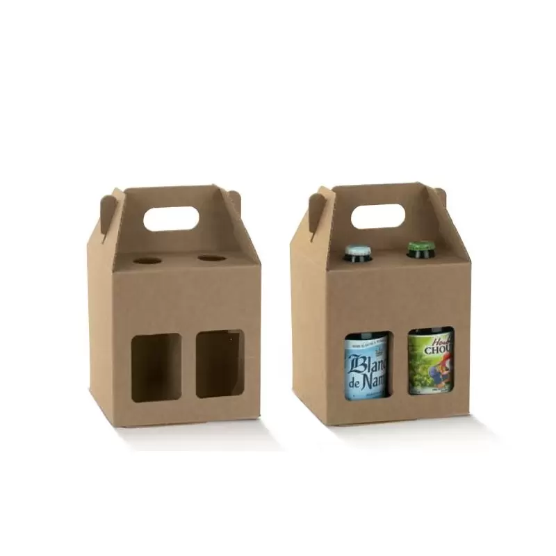 Pudeļu kastes ar atvērtu logu