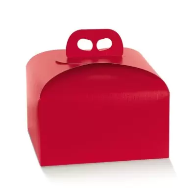 Panettone käepidemega punane 2