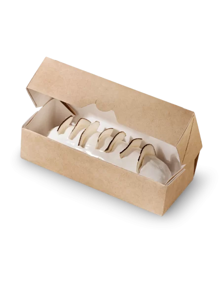 Läbipaistva aknaga Eco karp 170x70x40mm