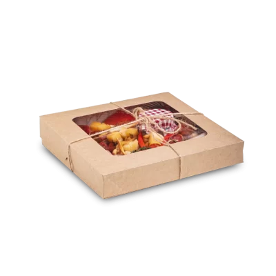 Kaste Eco ar caurspīdīgu logu 2