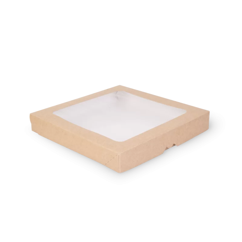 Läbipaistva aknaga Eco karp 260x260x40mm