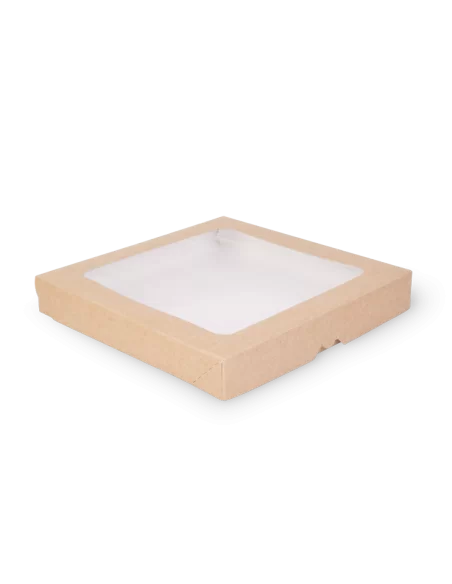 Läbipaistva aknaga Eco karp 260x260x40mm