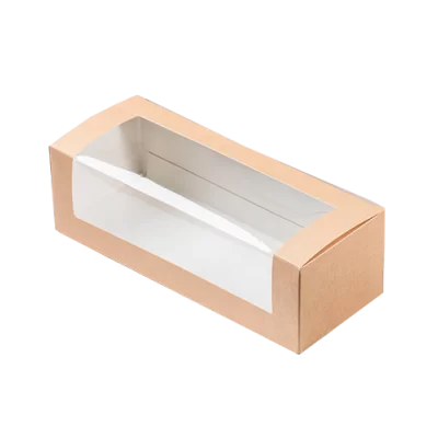 Läbipaistva aknaga Eco karp 200x80x60mm