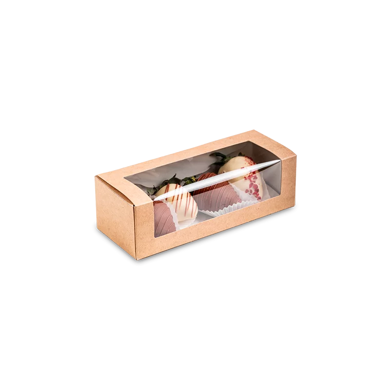 Läbipaistva aknaga Eco karp 200x80x60mm