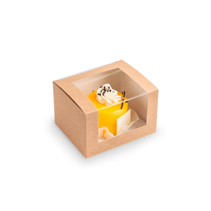 Dėžutė Eco Solo su skaidriu langeliu