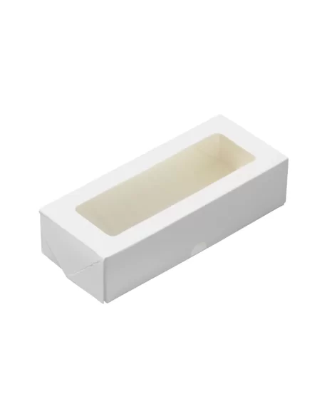 Kaste Eco ar caurspīdīgu logu balts 170x70x40mm