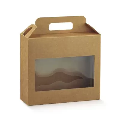 Videi draudzīga izvēles kaste ar caurspīdīgu logu