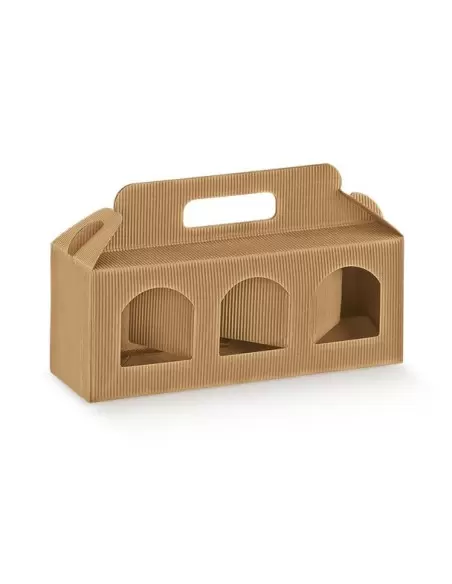 Kaste Portavasetti 3 nodalījumi gofrēta