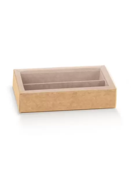 Quadretto Avana magusate karp läbipaistva PVC-kaanega