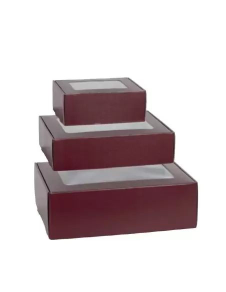 Kinkekarp Bordeaux 370x280x120mm