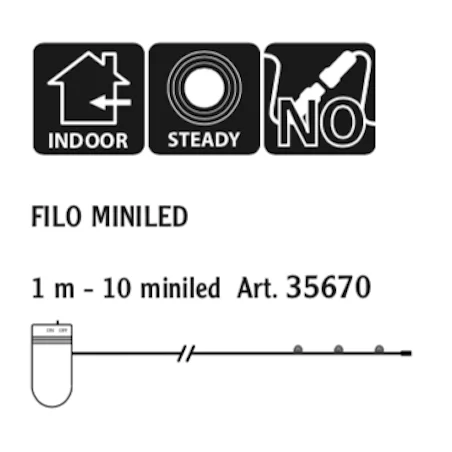LED-pirnid Filo Miniled